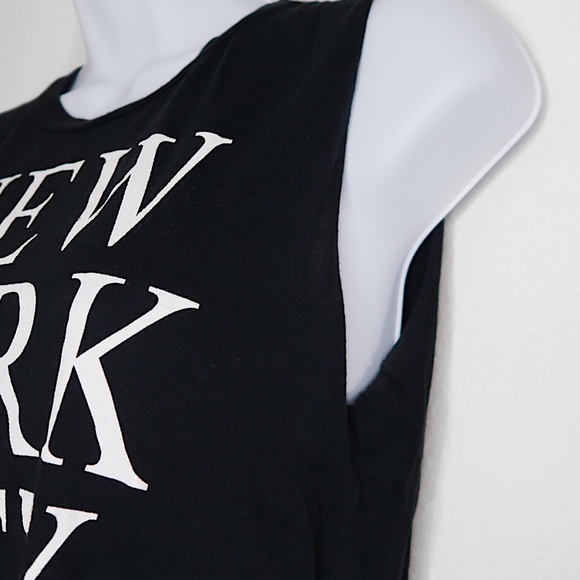 NYC Girl Graphic Muscle Tee - Picture 2 of 4